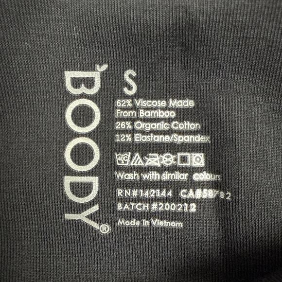 Boody Black High Waisted Full Length Leggings Womens Size S - Picture 10 of 12